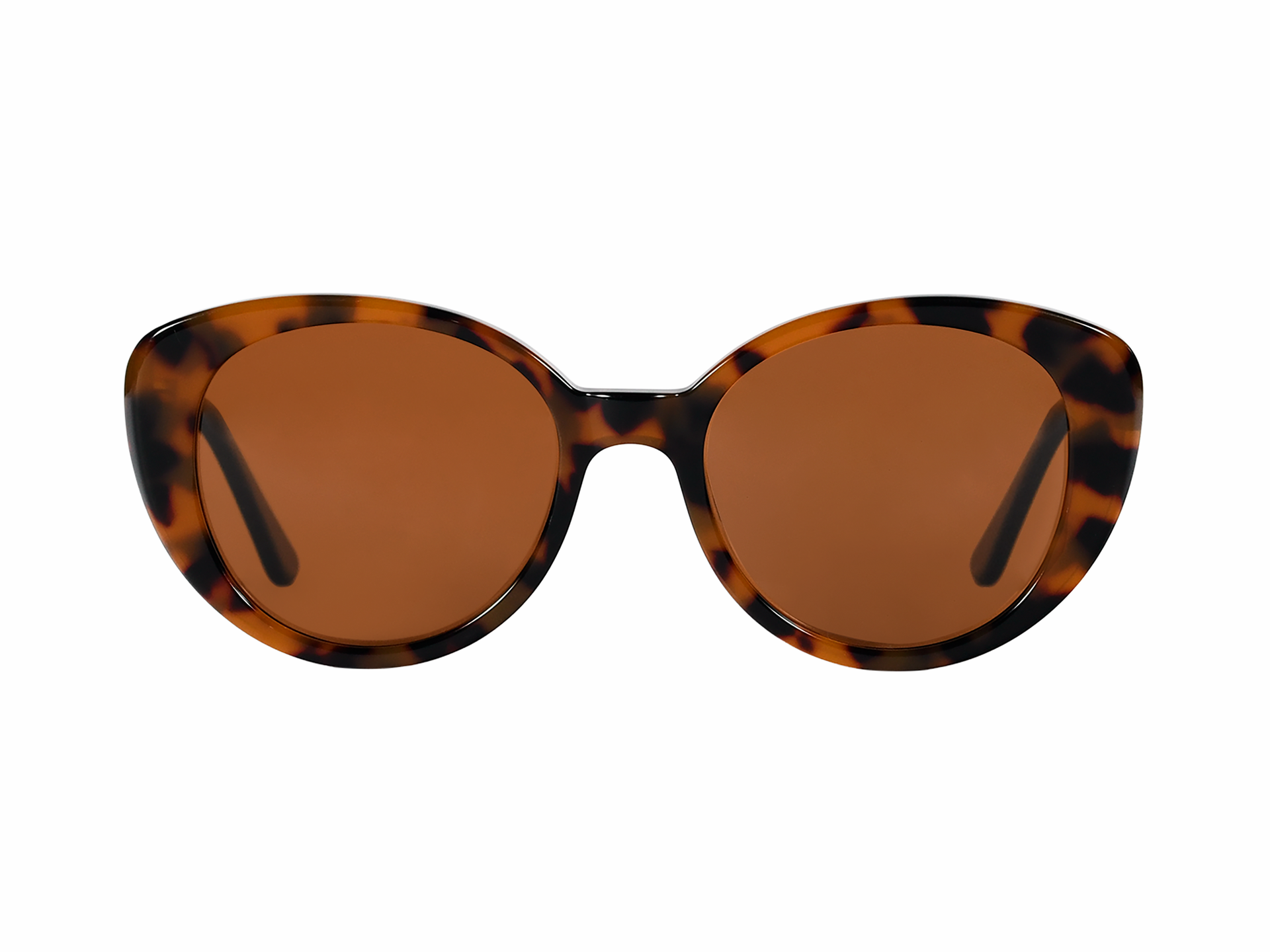 Luna | Round Cat-Eye Low Bridge Fit Sunglasses – August Friday